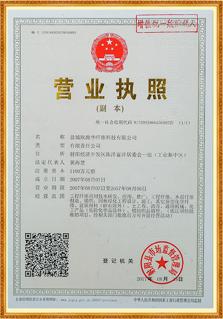 Certificate Of Honor